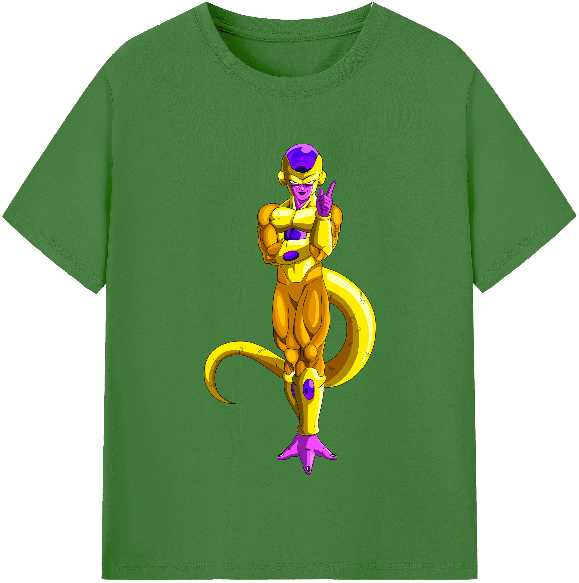 （画像用） ドラゴンボール フリーザ DRAGON BALL Frieza レディースカジュアルプリントTシャツ（綿100％）